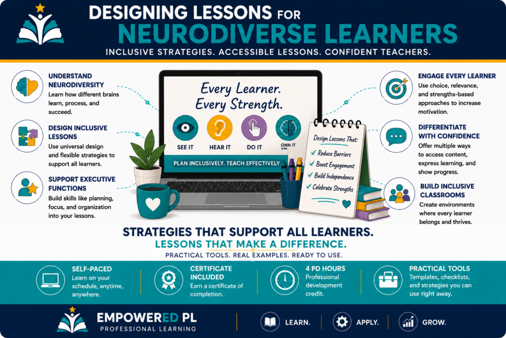Designing Lessons for Neurodiverse Learners