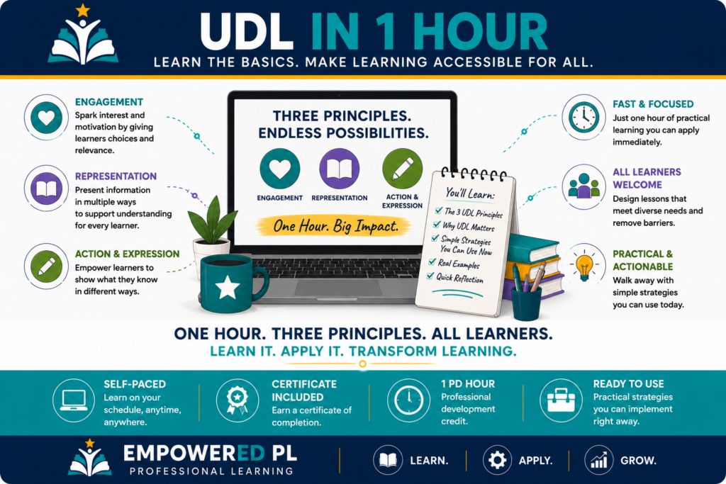 Universal Design for Learning (UDL) in 1 Hour